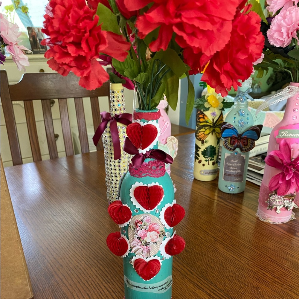 Handmade vace decor